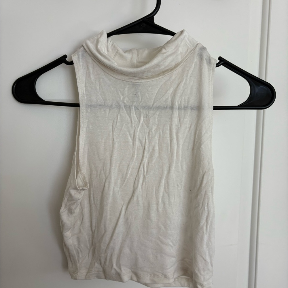 Love Culture Cream Muscle Tee